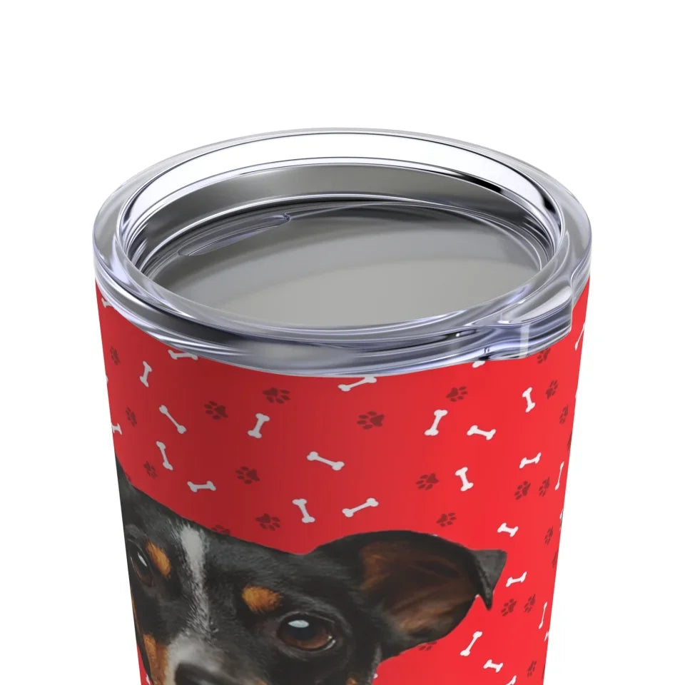 Tumbler Dog Red 1