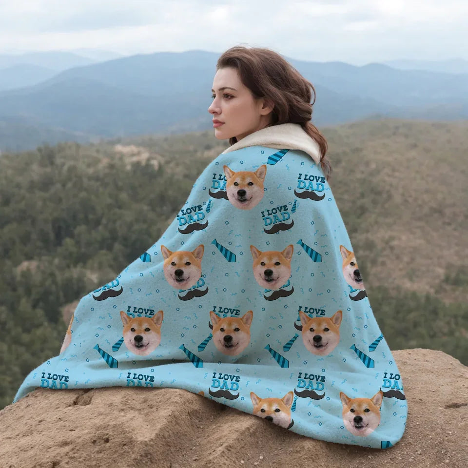 Hooded Blanket Dad 1