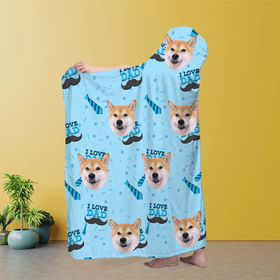Hooded Blanket Dad 2