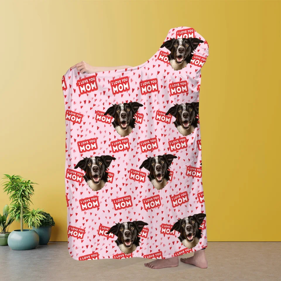 Hooded Blanket Mom 1