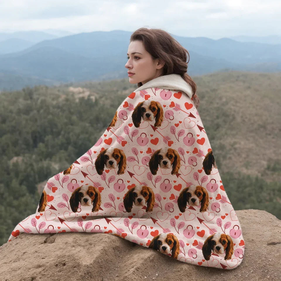 Hooded Blanket Valentines 1