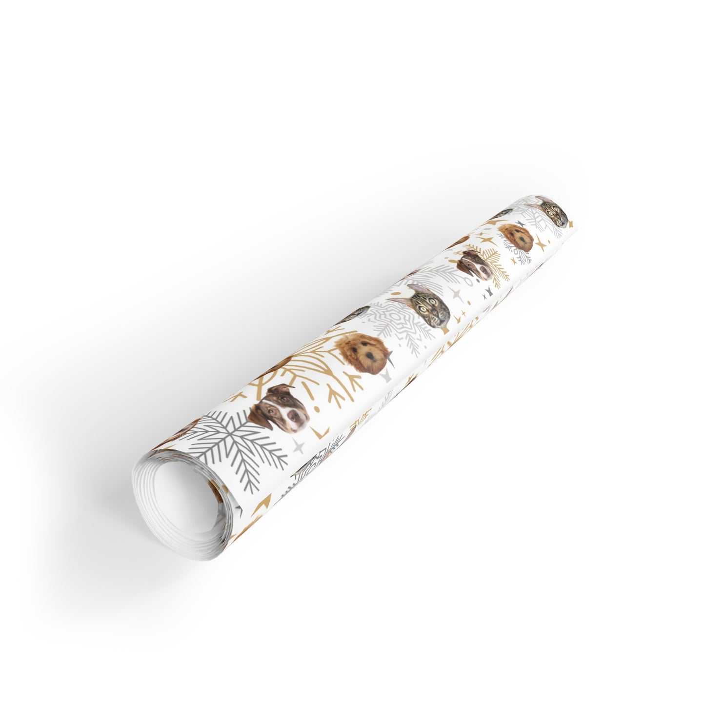 Custom Pet Face Wrapping Paper