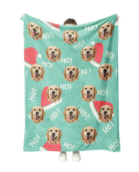 Custom Santa Hat Blanket