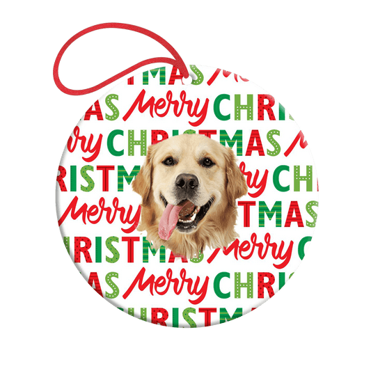 Custom MerryXmas Ornament
