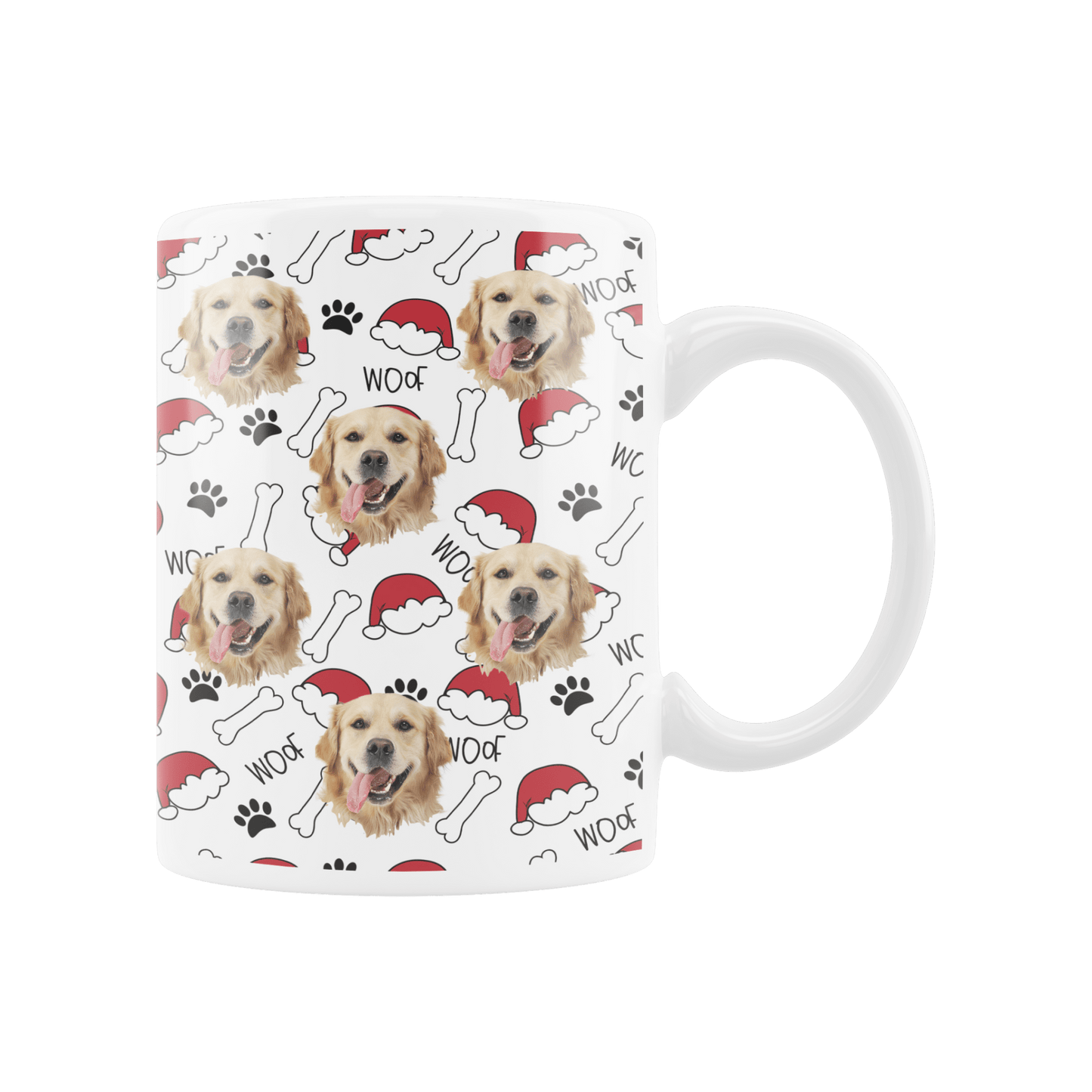 Custom Santa Woof Mug
