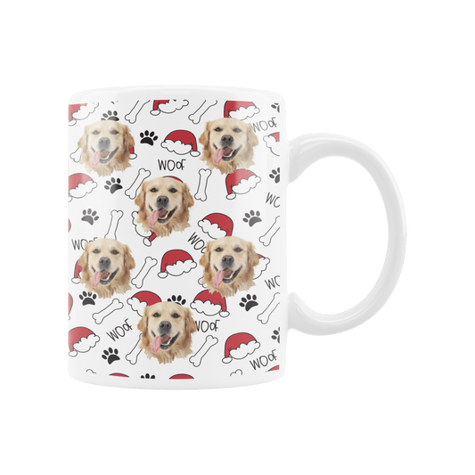 Custom Santa Woof Mug