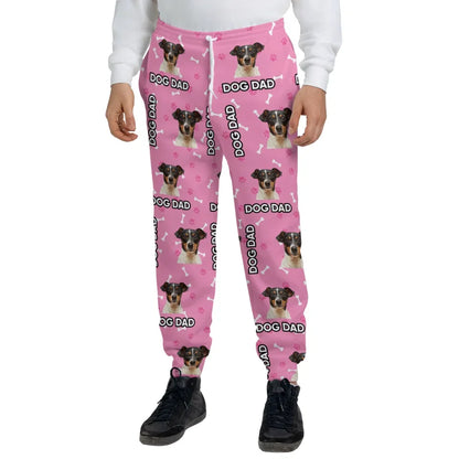 Mockup AOP Sweatpants Front Pink