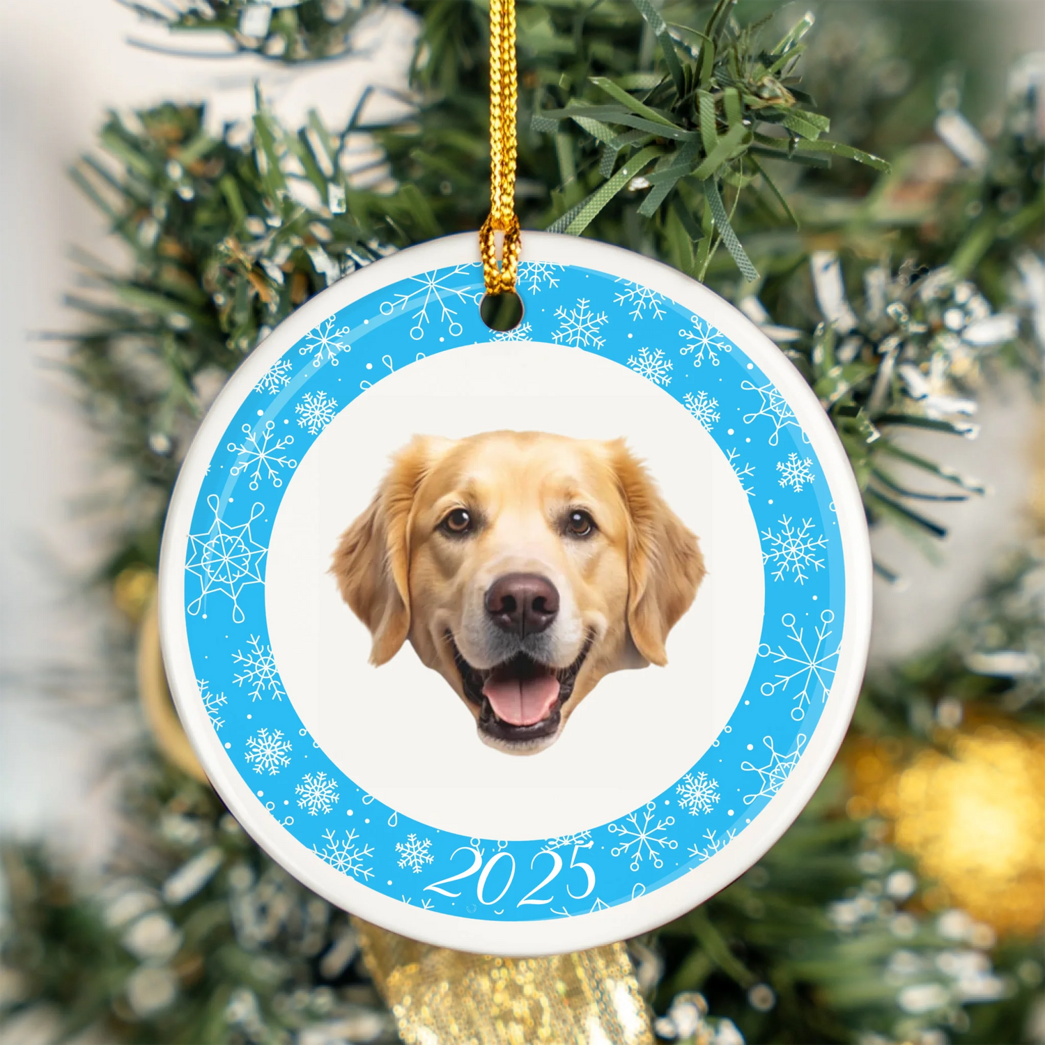 Mockup Ceramic Ornament