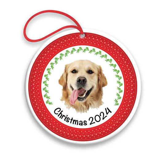 Custom Christmas 2024 Ornament