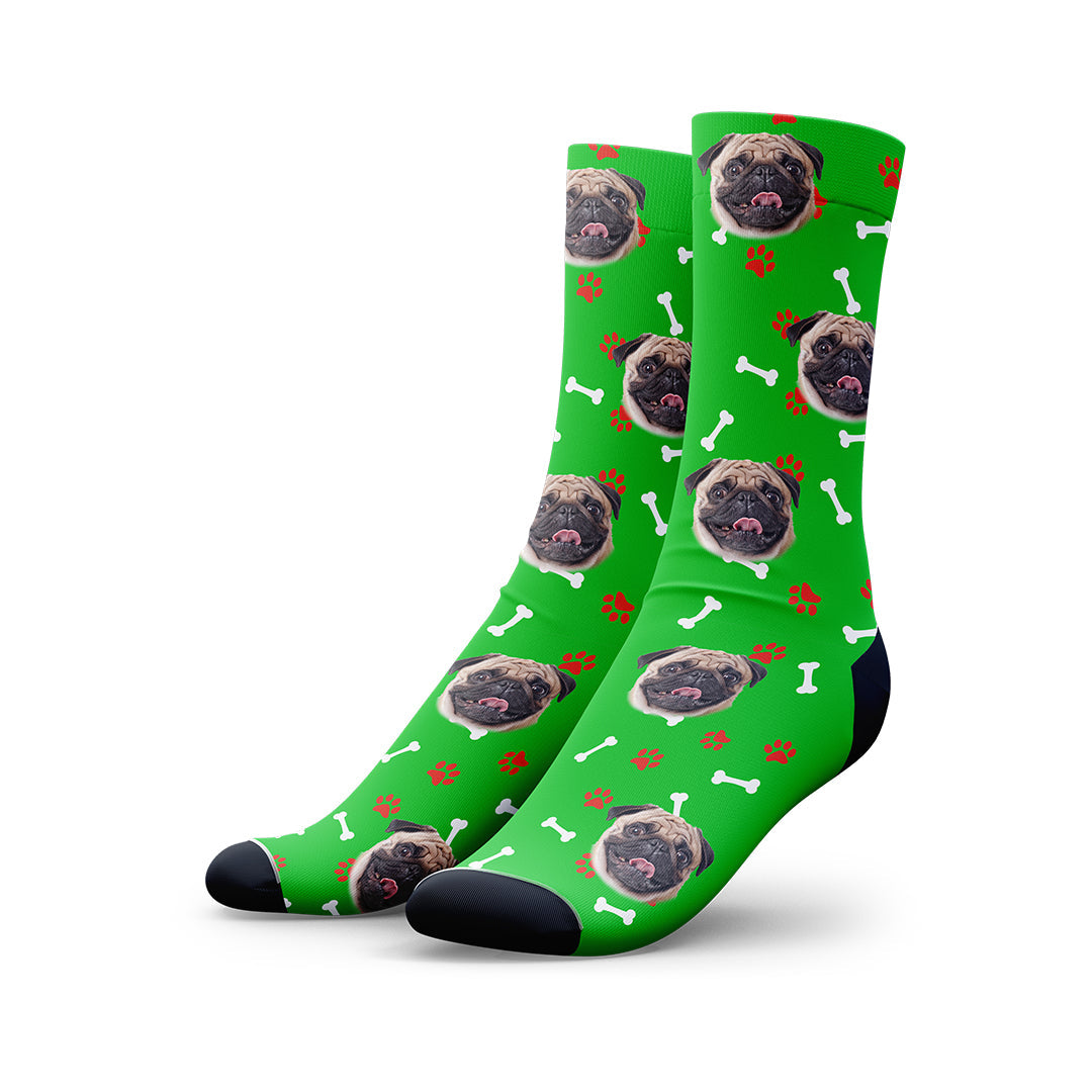 Custom Holiday Socks - 100% Free, Limit 1 Per Customer