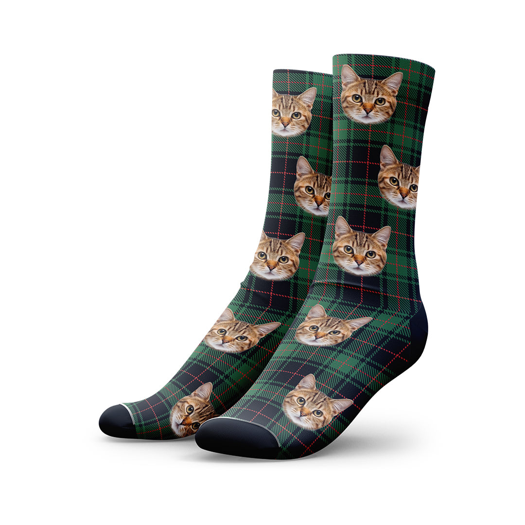 Custom Flannel Socks - 100% Free, Limit 1 Per Customer