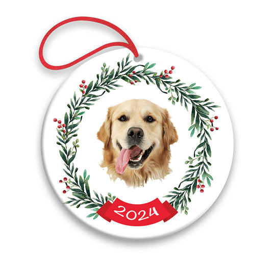 Custom Wreath 2024 Ornament