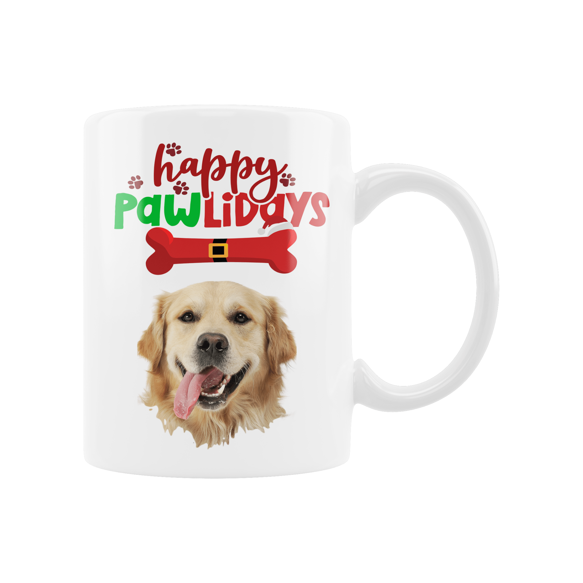 Custom Pawlidays Mug