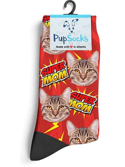 Custom Super Mom Socks - PupSocks