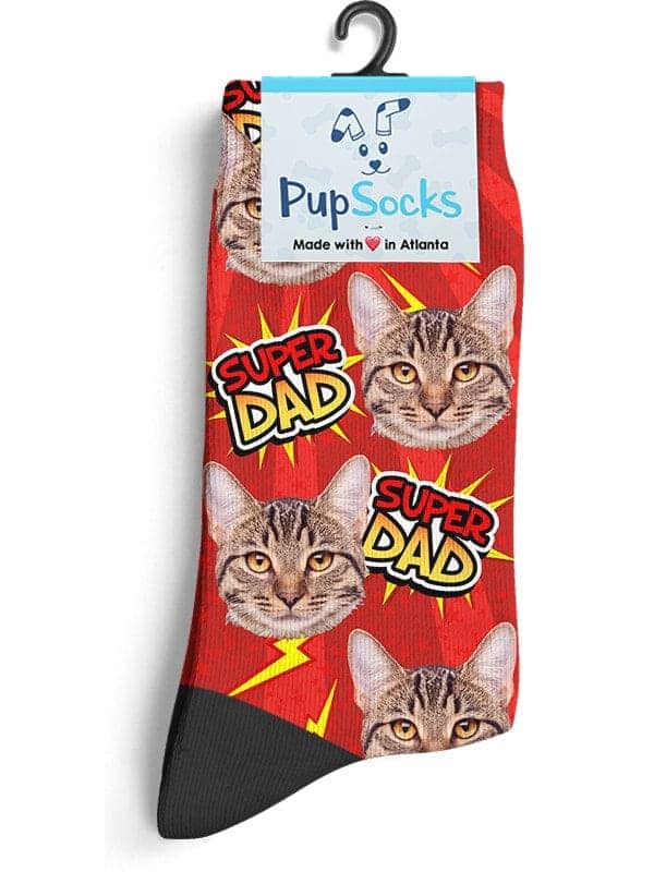 Custom SuperDad Socks - PupSocks